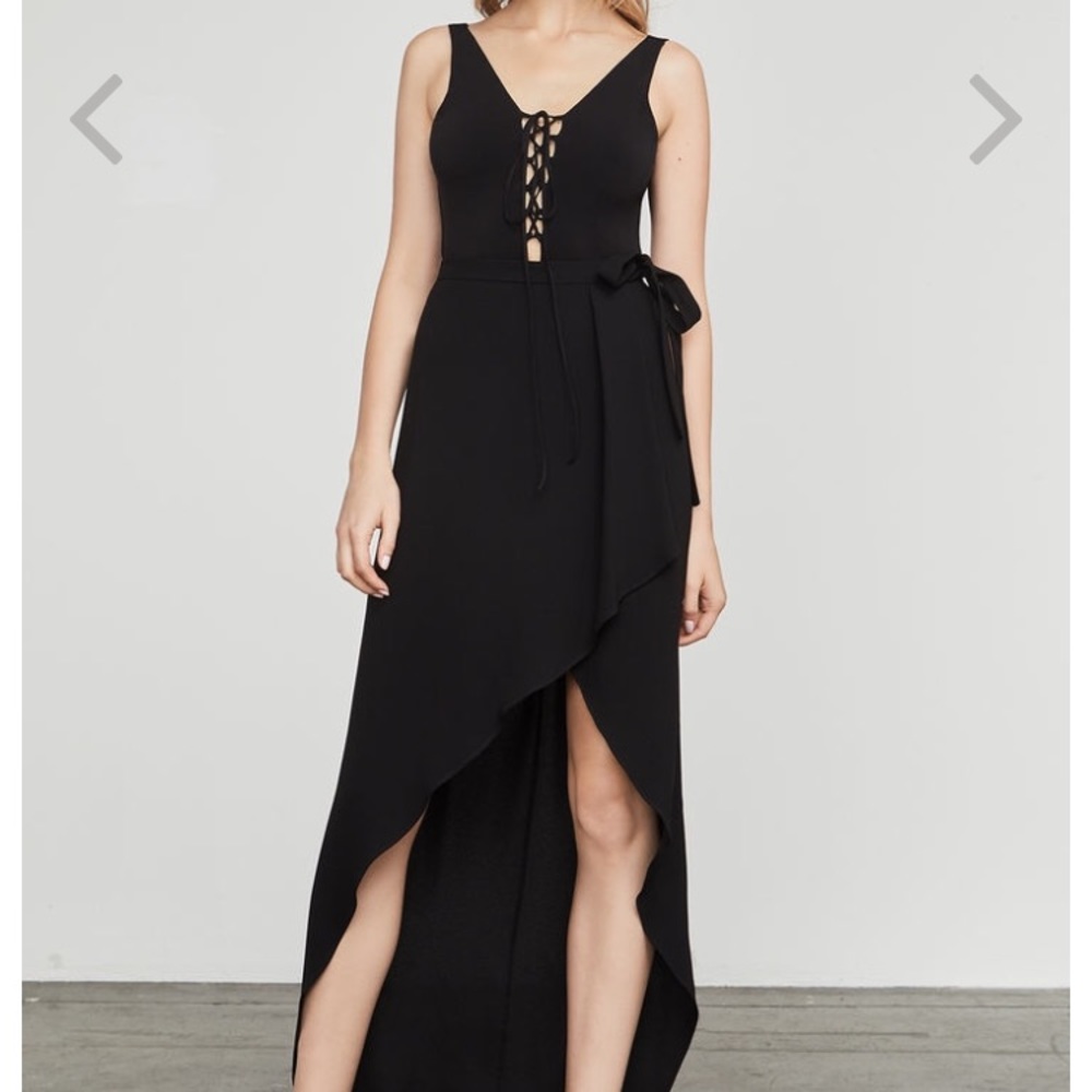 BCBG Roxy Asymmetrical Wrap Skirt